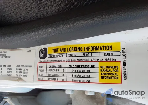 2006 Chevrolet Colorado Lt from USA, damaged, VIN 1GCDT136868173550